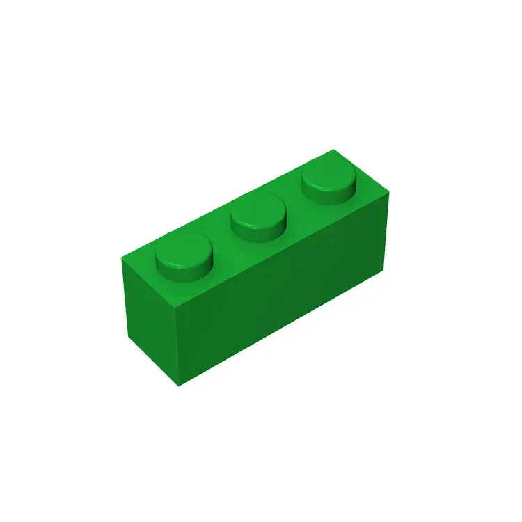 Green Lego 3622 Small Particle Insertion Brick 50g - Image 12