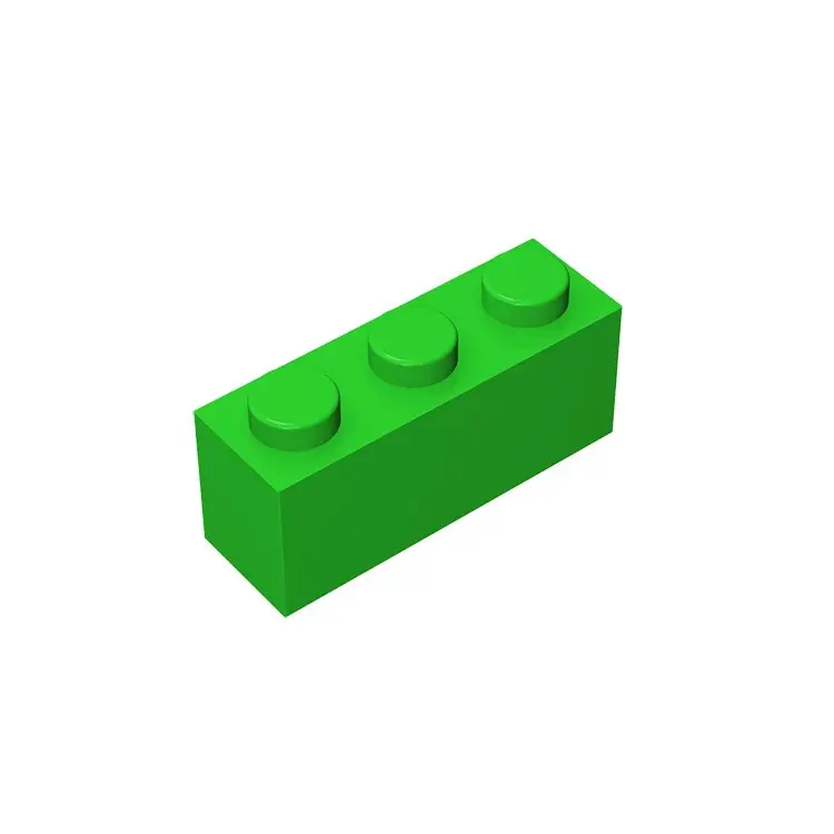 Green Lego 3622 Small Particle Insertion Brick 50g - Image 22