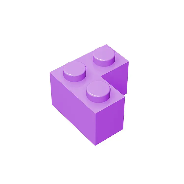Pink 2x2 Right Angle Lego Block 50g - Image 41