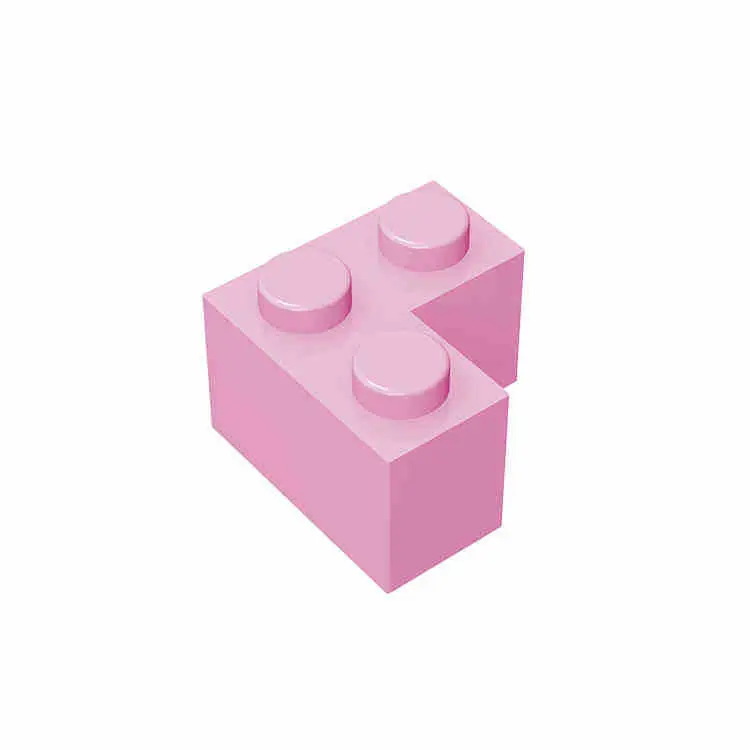 Pink 2x2 Right Angle Lego Block 50g - Image 23