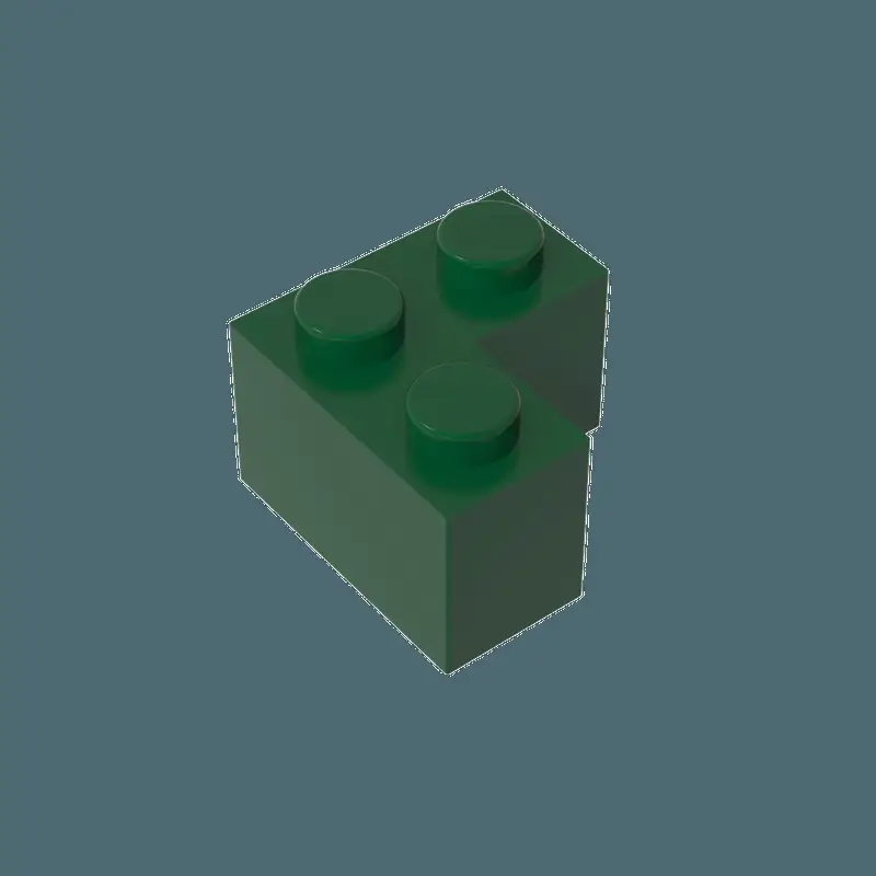 Pink 2x2 Right Angle Lego Block 50g - Image 32
