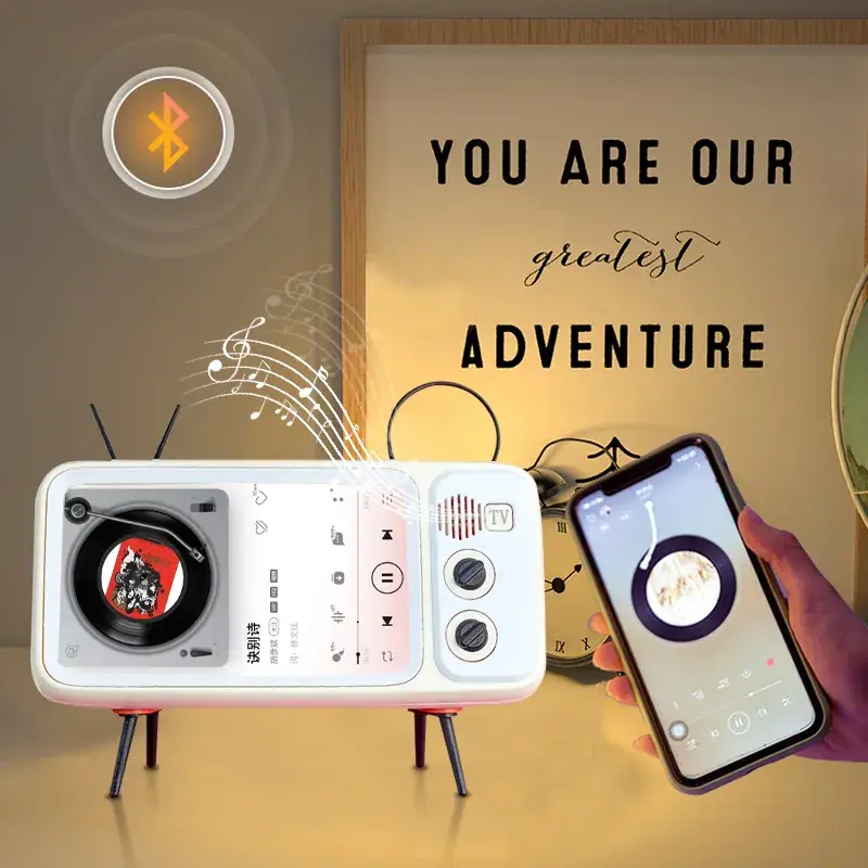 Retro TV Phone Case Stand Bluetooth Speaker - Image 9
