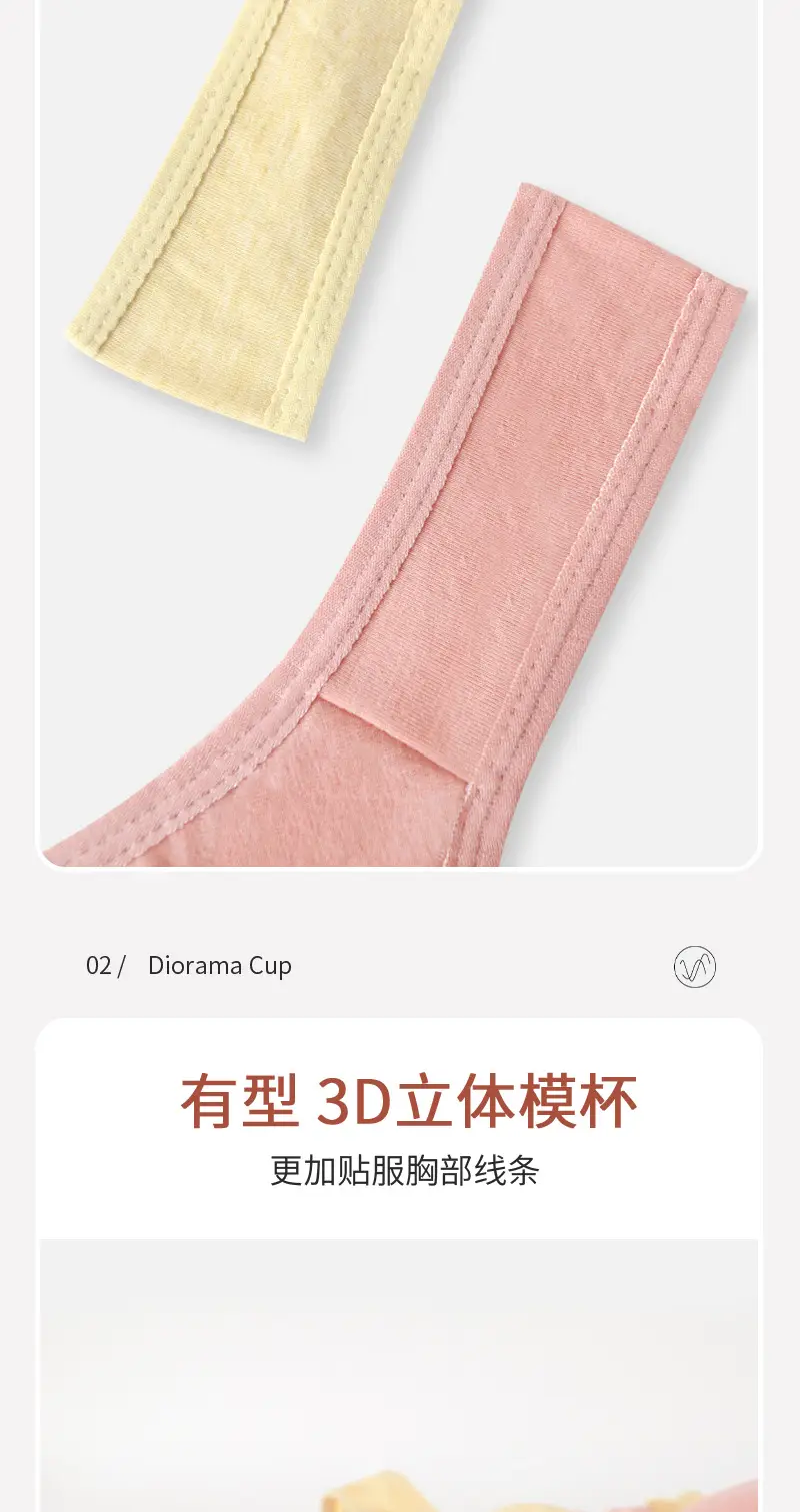 New Front-Clasp Large Bust Bra, Thin Style, Soft Cotton, Vest-Style for Middle-Aged and Elderly Women, Cross-Border Hot-Selling Large Size Bra — feature 11
