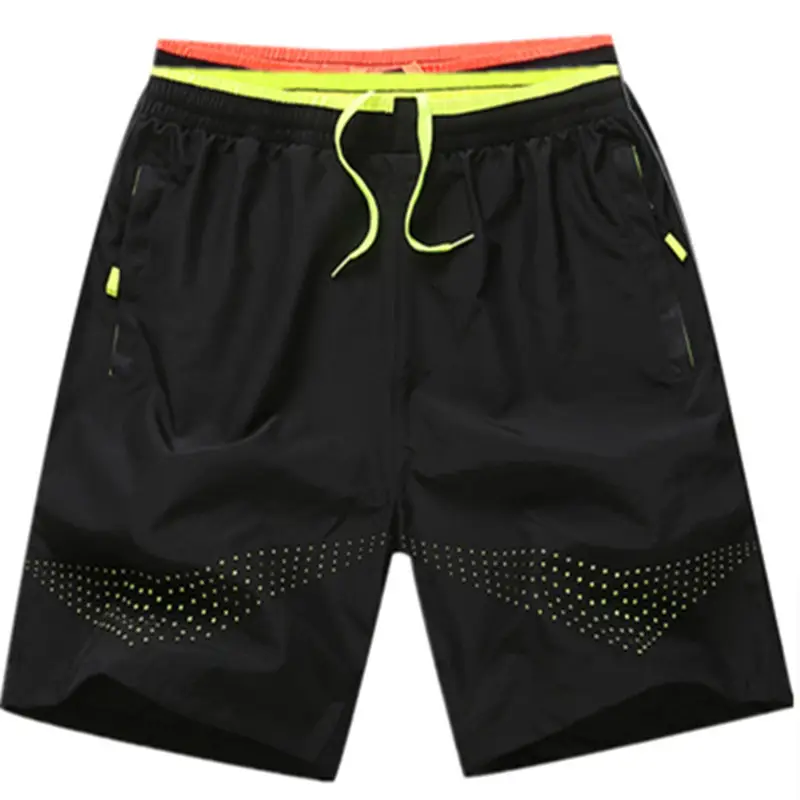 Men's Black Quick Dry Beach Shorts - Image 3