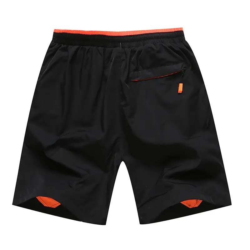 Men's Black Quick Dry Beach Shorts - Image 4