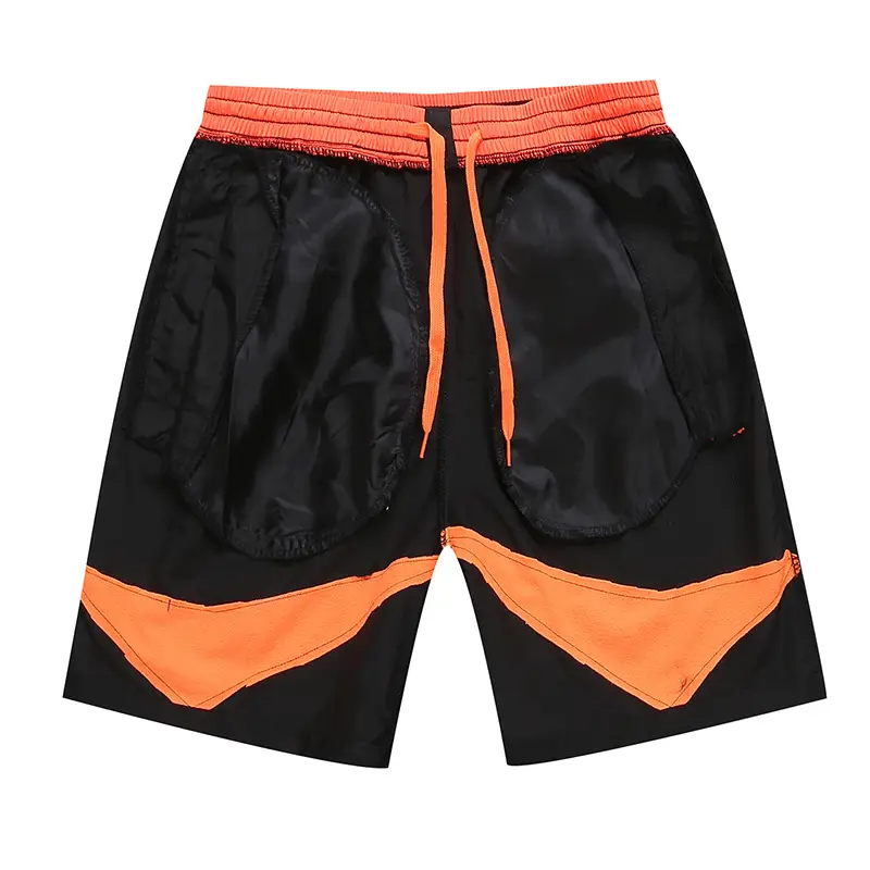 Men's Black Quick Dry Beach Shorts - Image 7
