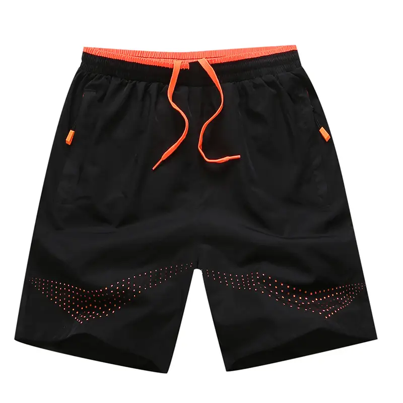 Men's Black Quick Dry Beach Shorts - Image 2