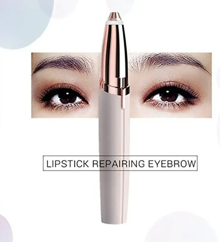 Electric Eyebrow Trimmer Rose Gold 3 Colors