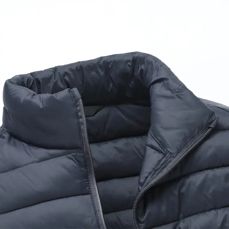 Men's Cotton Padded Vest Winter Warm Sleeveless Jacket - Image 6