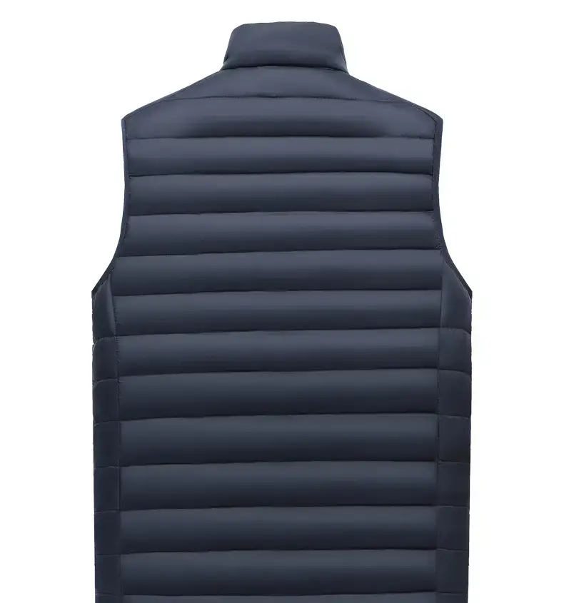 Men's Cotton Padded Vest Winter Warm Sleeveless Jacket — feature 38