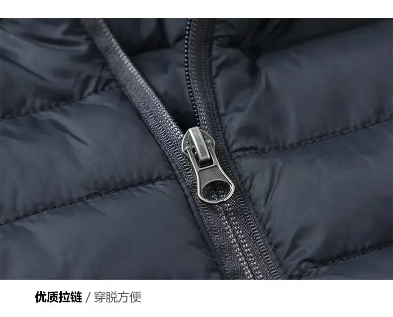 Men's Cotton Padded Vest Winter Warm Sleeveless Jacket — feature 43