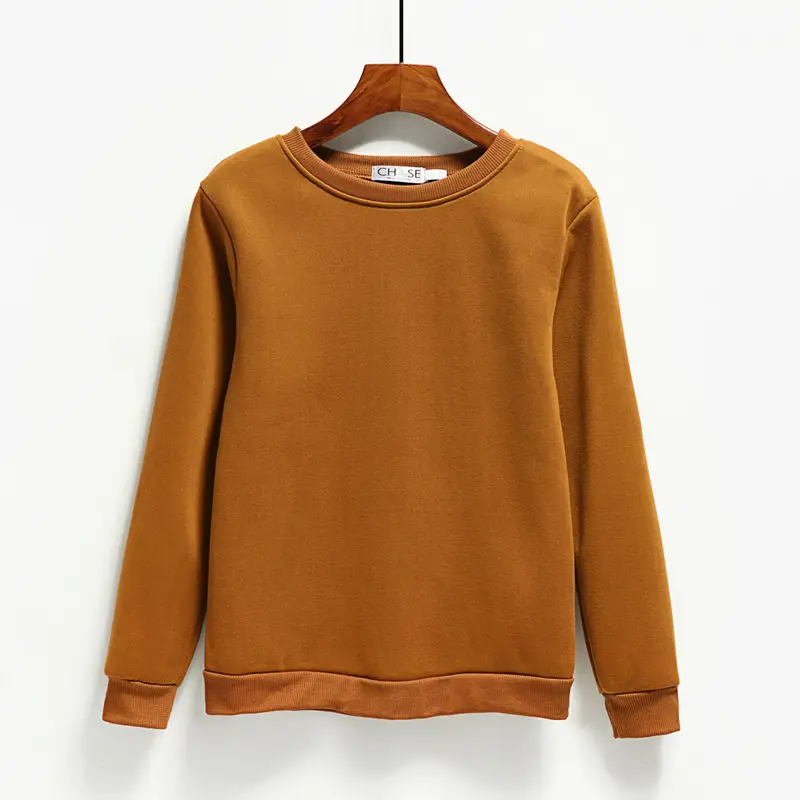 Men Fleece Lined Coat Round Neck Loose Blanket Solid Color
