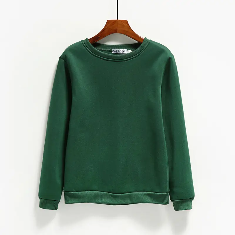 Men Fleece Lined Coat Round Neck Loose Blanket Solid Color