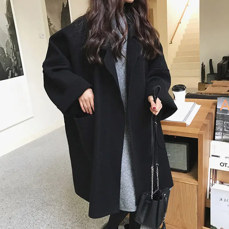 2021 Woolen Coat Student Korean Style Large - Image 6
