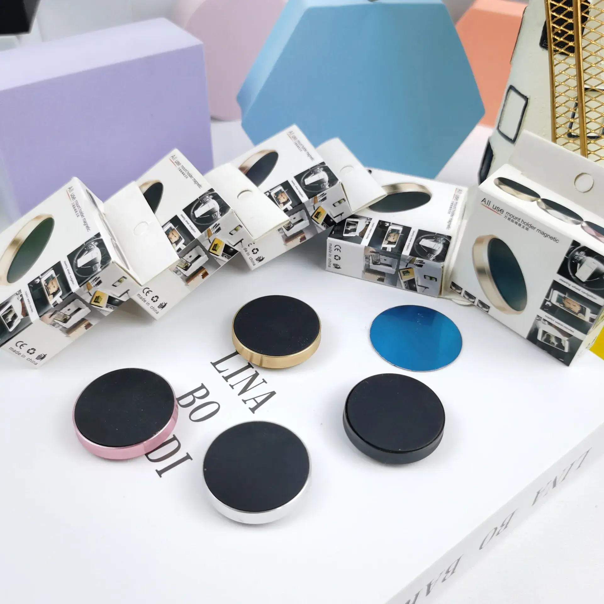 Universal Magnetic Phone Bracket for Car Navigation