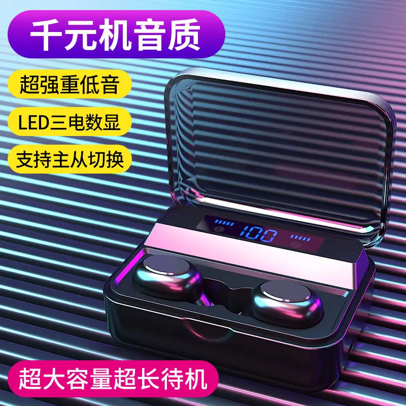 True Wireless Bluetooth Headset High Sound Quality In-Ear - Image 3
