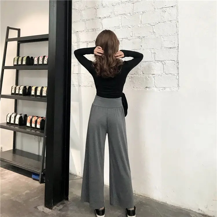 Women Long Sleeve V Neck T-Shirt Black Slim Fit — feature 11