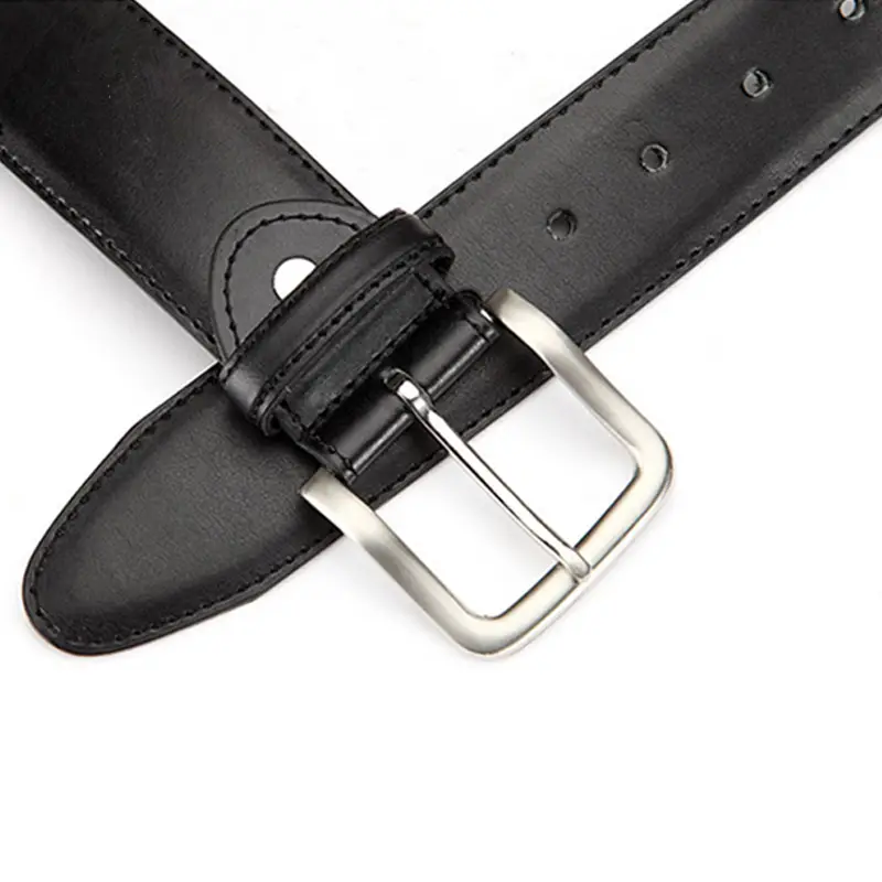 Men's Black Zipper Wallet Belt with Anti-Theft Pin Buckle - Image 8
