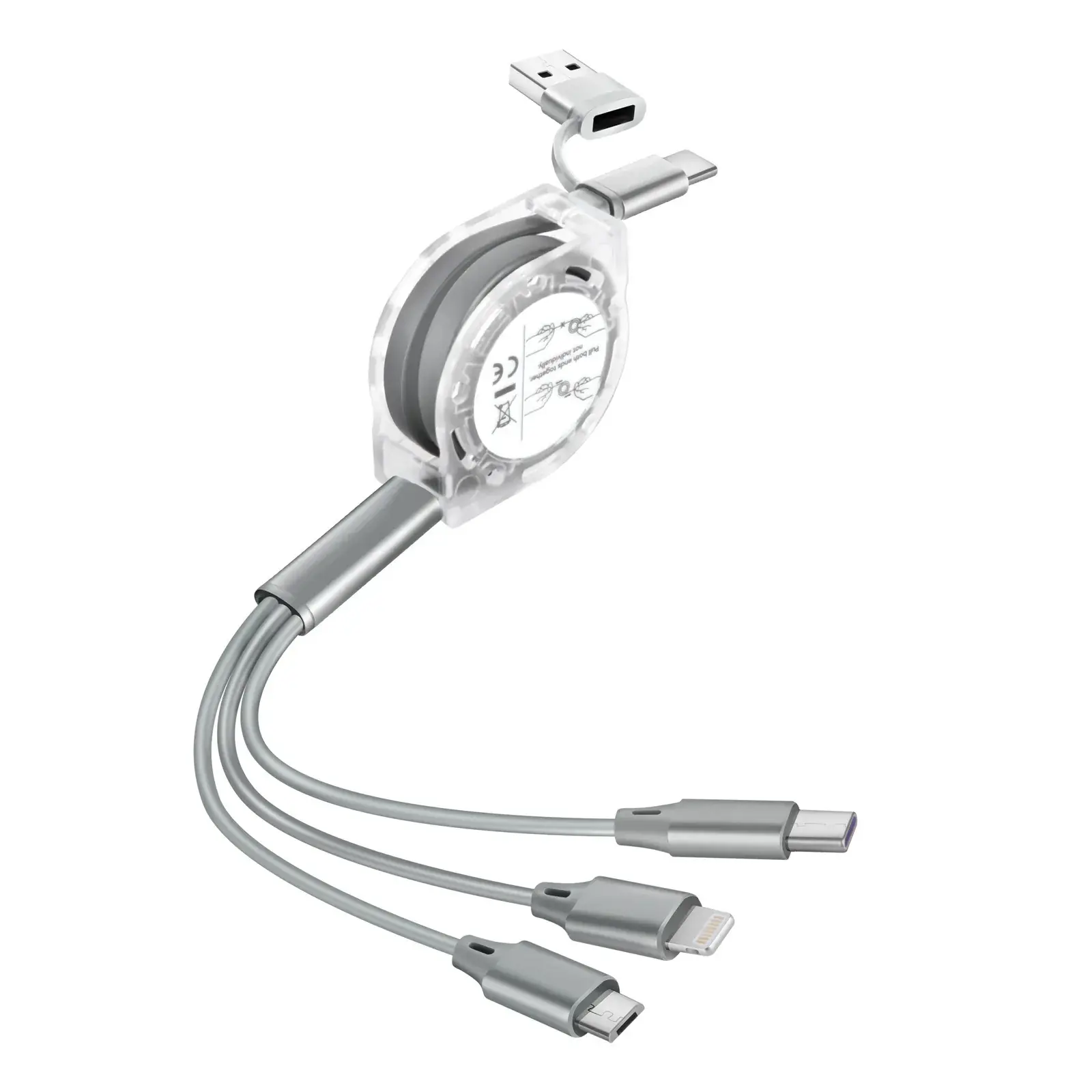2024 Retractable Data Cable One-to-Three Use - Image 17