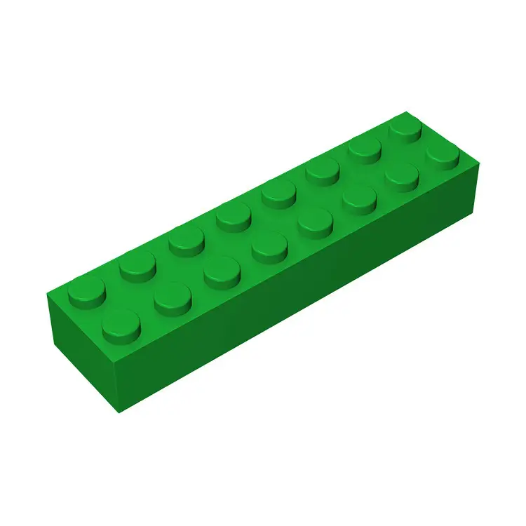 Blue Lego 2X8 Building Block 3007 Compatible