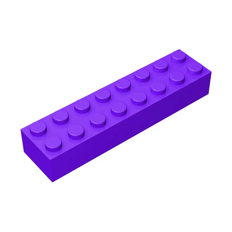 Blue Lego 2X8 Building Block 3007 Compatible