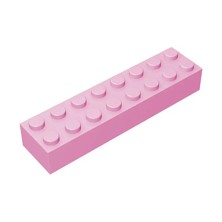 Blue Lego 2X8 Building Block 3007 Compatible