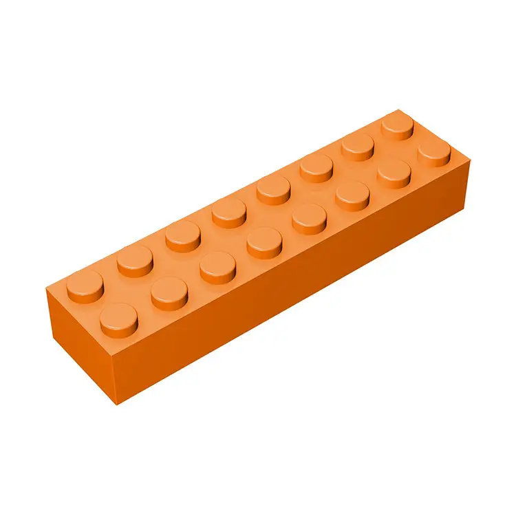 Blue Lego 2X8 Building Block 3007 Compatible