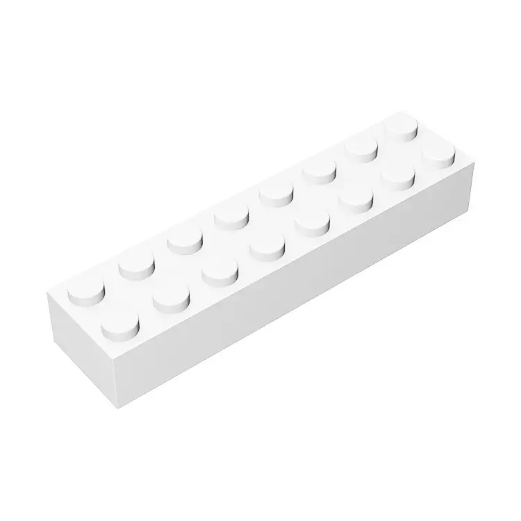 Blue Lego 2X8 Building Block 3007 Compatible