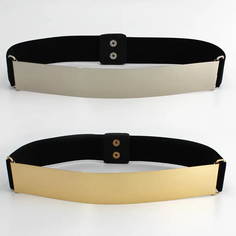 Gold Metal Belt for Women's Waist Decor