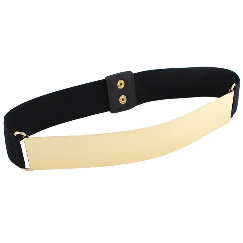 Gold Metal Belt for Women's Waist Decor