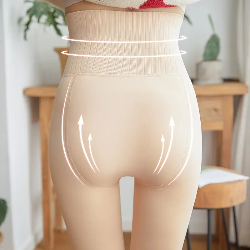 Clearance High-Waist Faux Cashmere Leggings for Women - Image 6