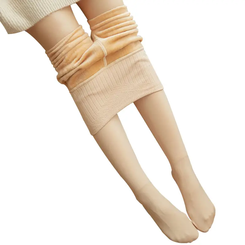 Clearance High-Waist Faux Cashmere Leggings for Women - Image 10