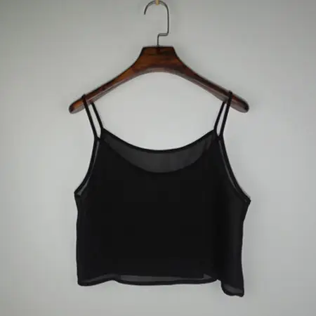 2022 Summer Camisole Women's Chiffon Navel Underwear Large - Image 7