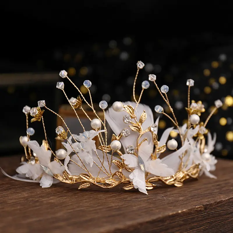Tuan Ming Xinniang Crown European Wedding Headband - Image 2