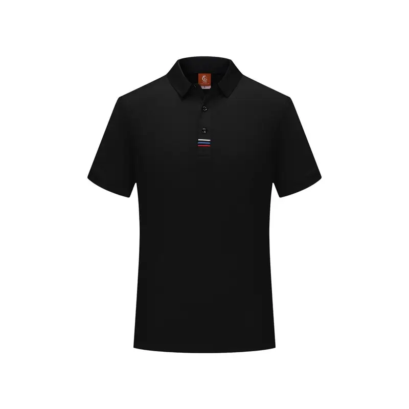 Men Yellow Polo T-Shirt Short Sleeve Work Wear - Image 5