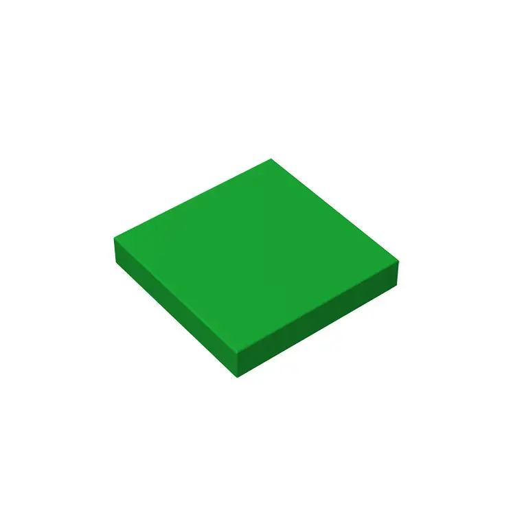 50g Green 2x2 Tile Plate Building Block - Image 48