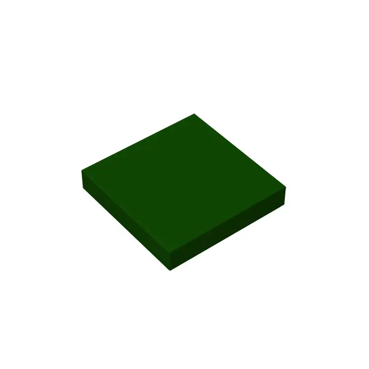 50g Green 2x2 Tile Plate Building Block - Image 11