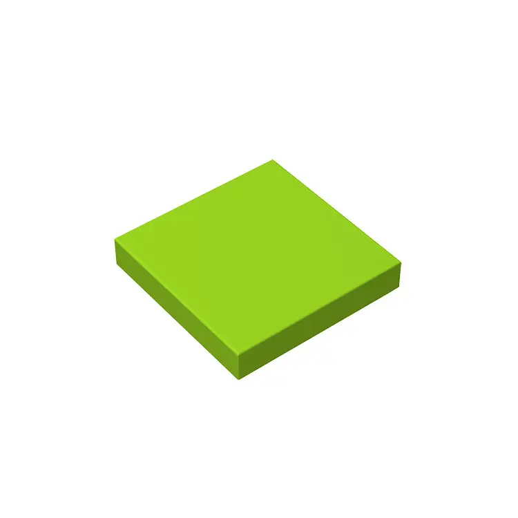 50g Green 2x2 Tile Plate Building Block - Image 12