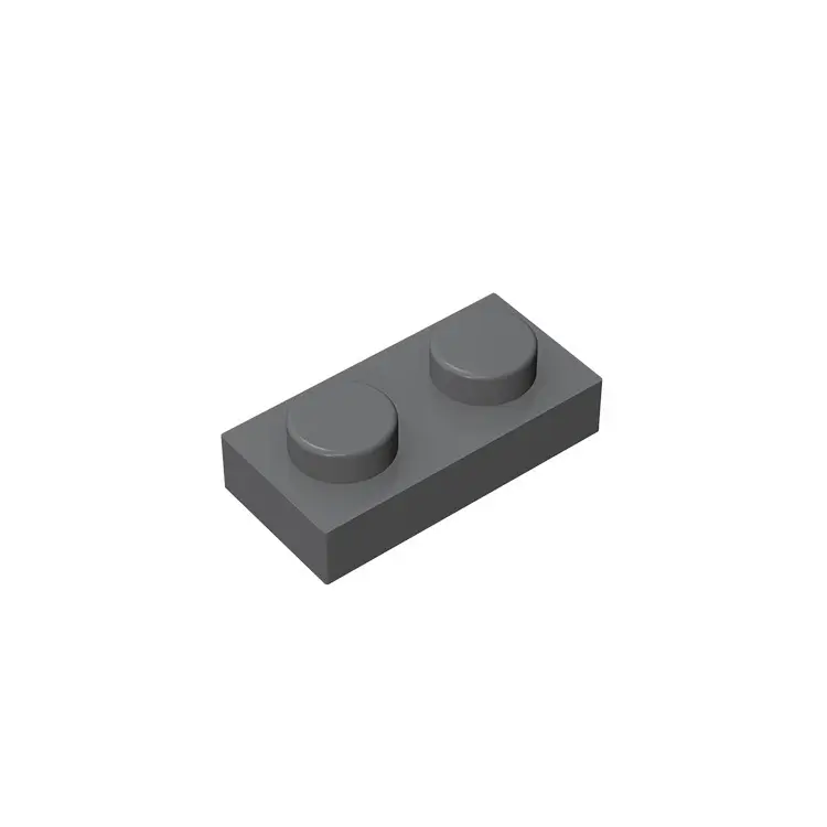 Lego 3023 Small Particle Insertion Block 1X2 Low Brick Foundation Board - Image 2