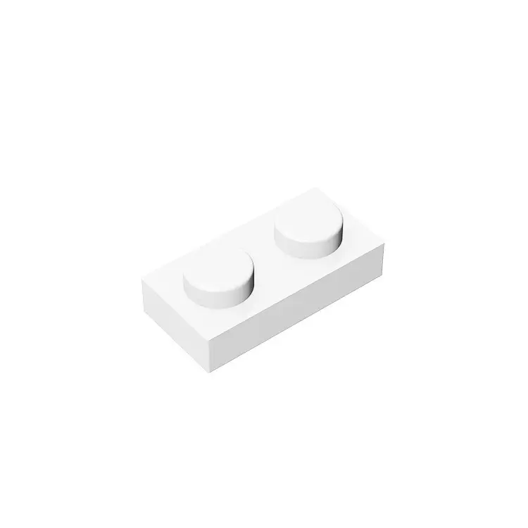 Lego 3023 Small Particle Insertion Block 1X2 Low Brick Foundation Board - Image 4