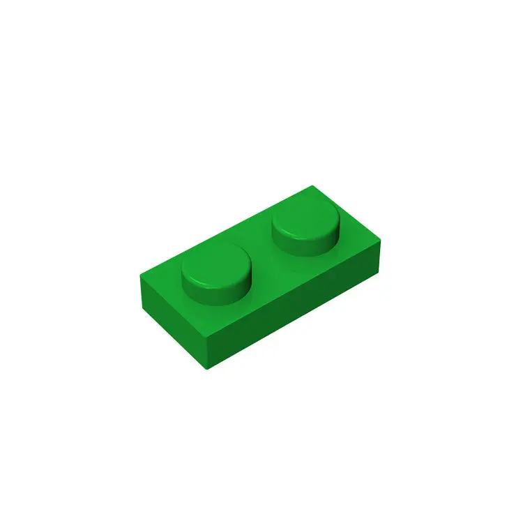 Lego 3023 Small Particle Insertion Block 1X2 Low Brick Foundation Board - Image 6