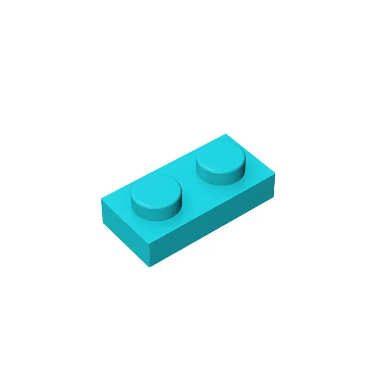 Lego 3023 Small Particle Insertion Block 1X2 Low Brick Foundation Board - Image 9