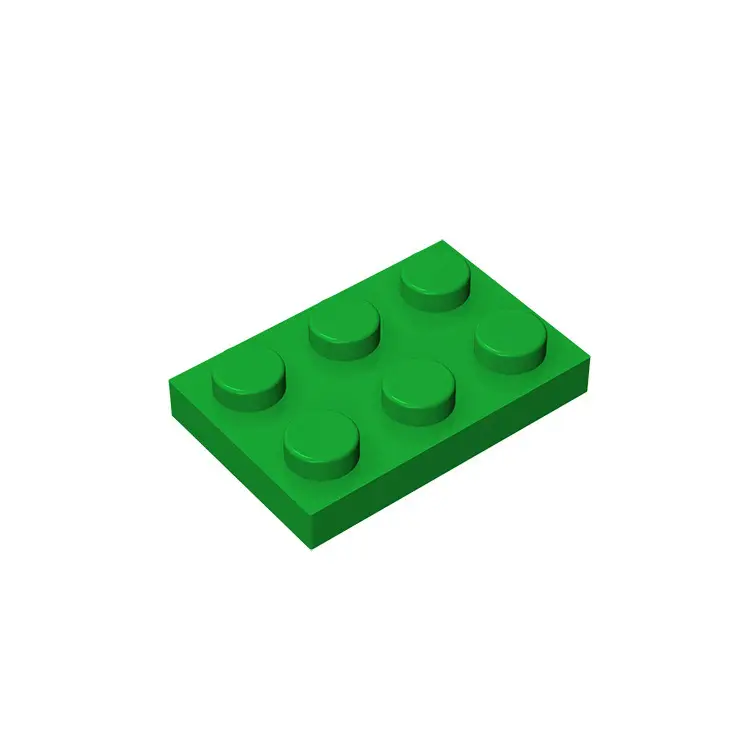 Green Lego 3021 Small Particle Building Blocks