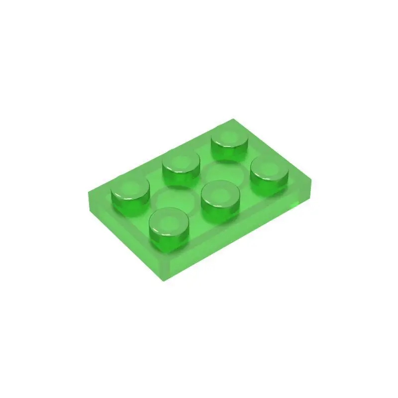 Green Lego 3021 Small Particle Building Blocks