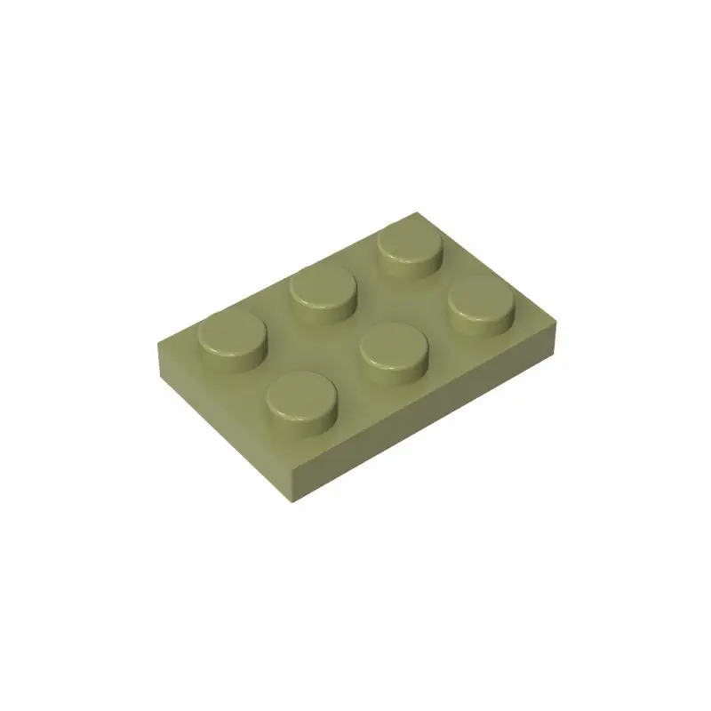 Green Lego 3021 Small Particle Building Blocks