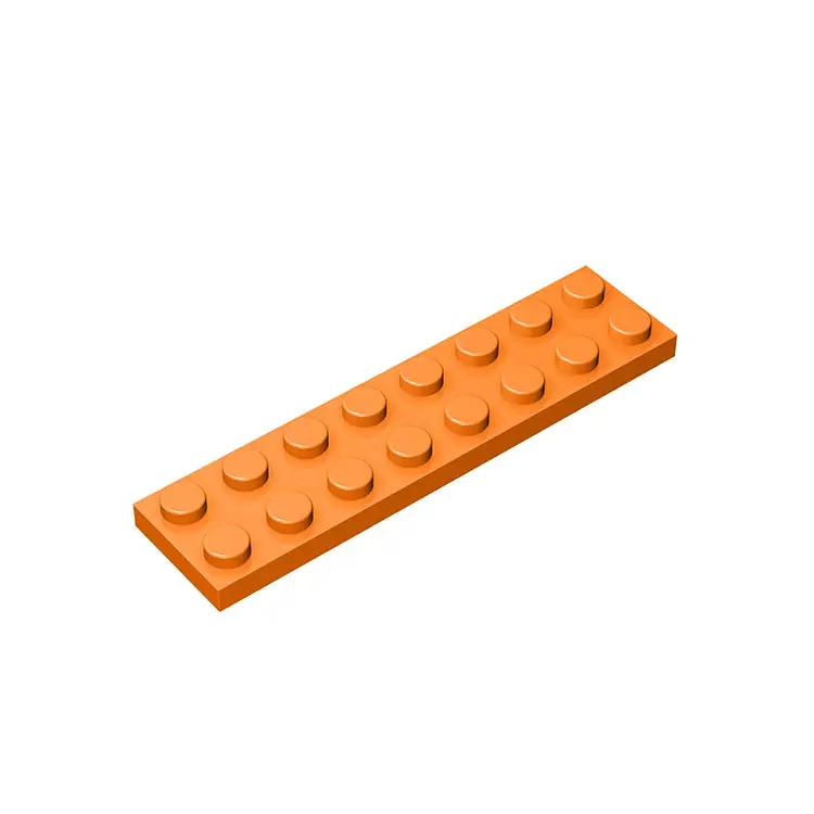 Red 50g MOC3034 Building Blocks 2x8 Foundation Board - Image 11