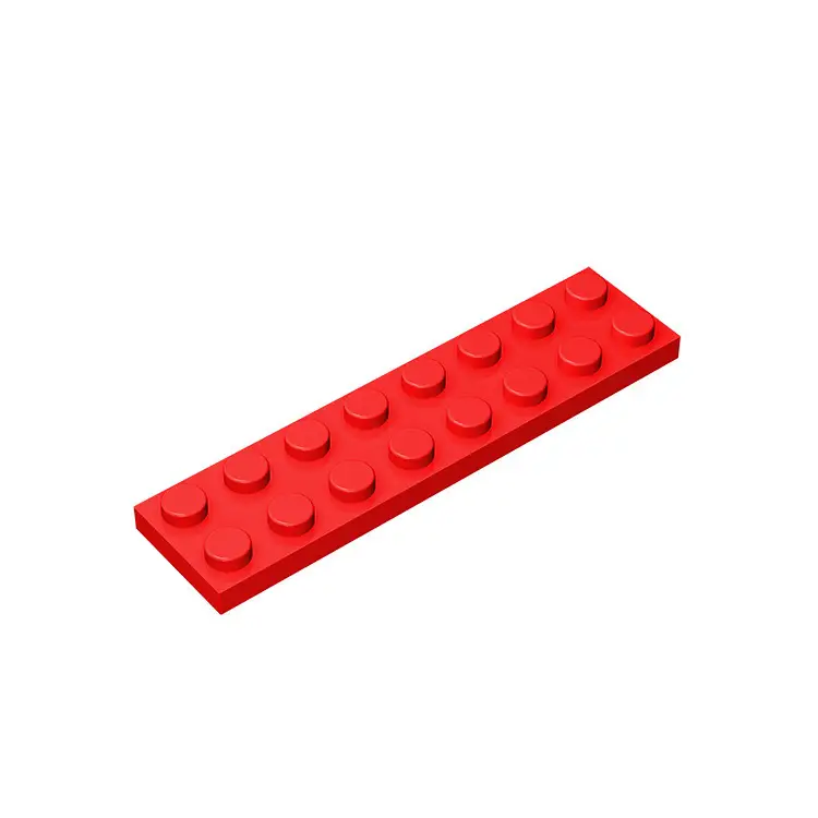 Red 50g MOC3034 Building Blocks 2x8 Foundation Board - Image 12