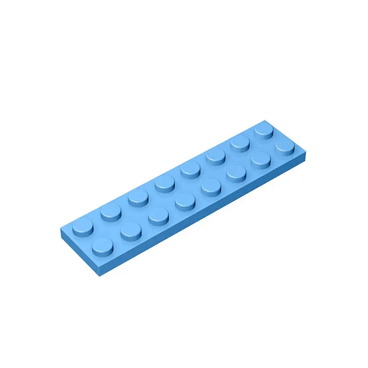 Red 50g MOC3034 Building Blocks 2x8 Foundation Board - Image 17