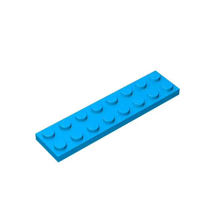 Red 50g MOC3034 Building Blocks 2x8 Foundation Board - Image 18