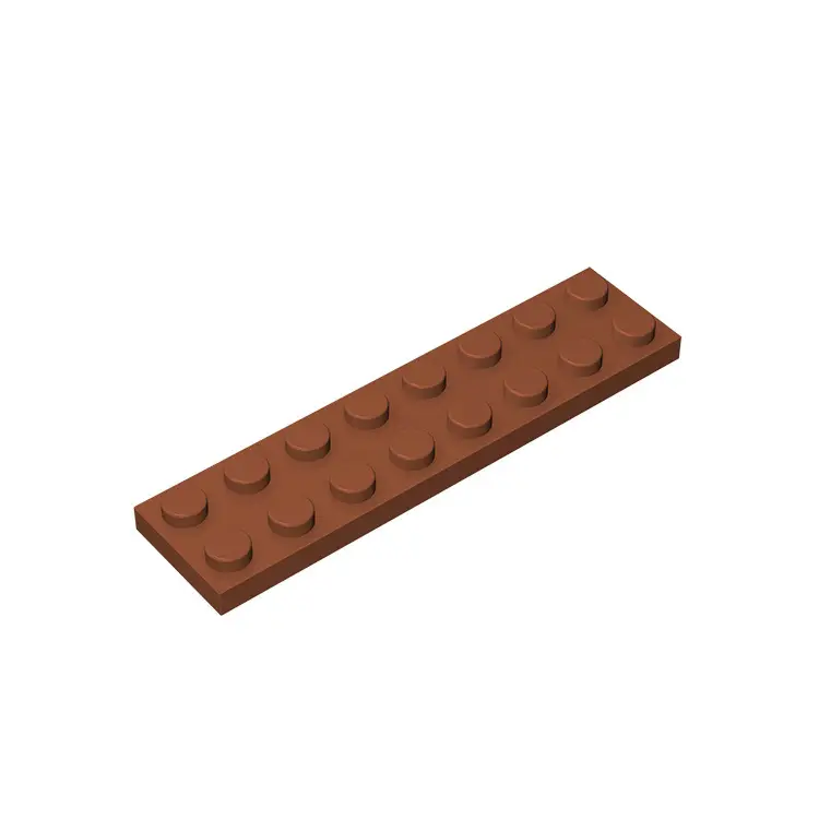 Red 50g MOC3034 Building Blocks 2x8 Foundation Board - Image 19